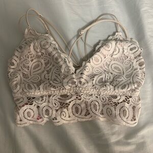 White VS Pink Bralette